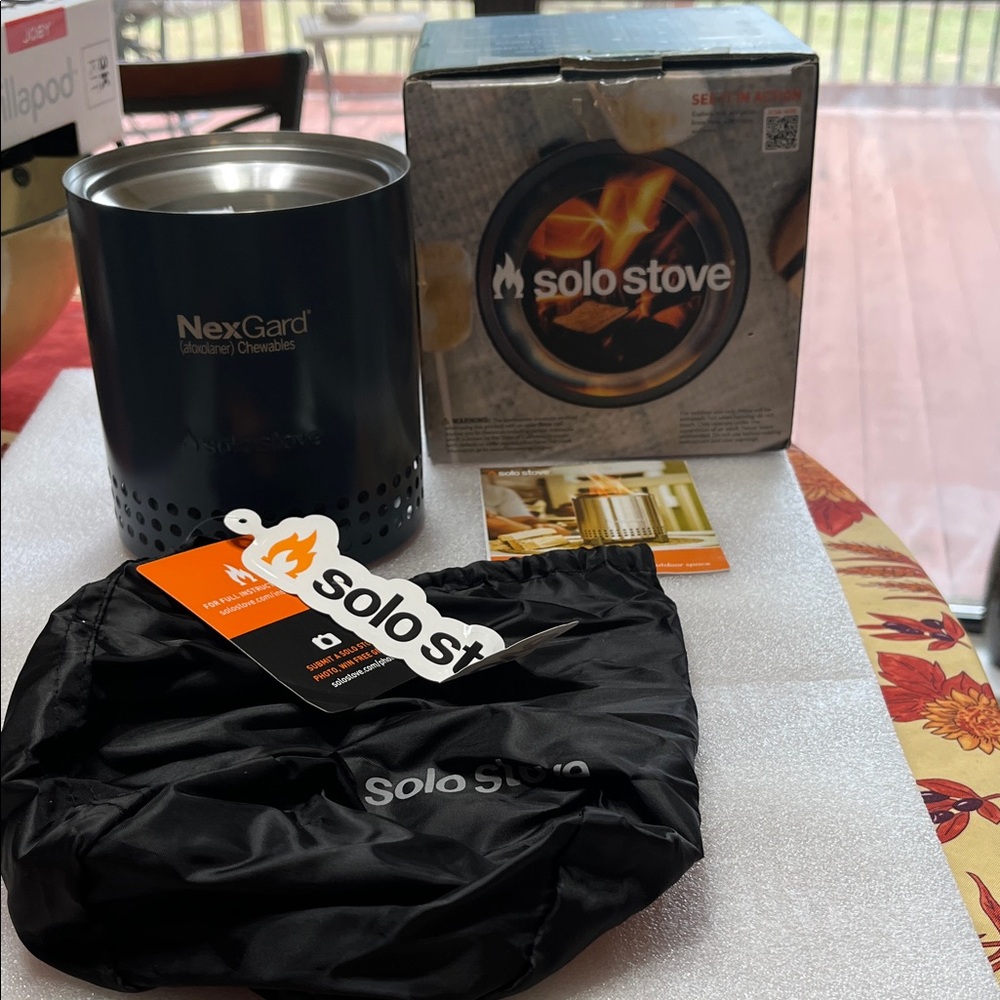 Solo Stove Mesa Tabletop Fire Pit Blue